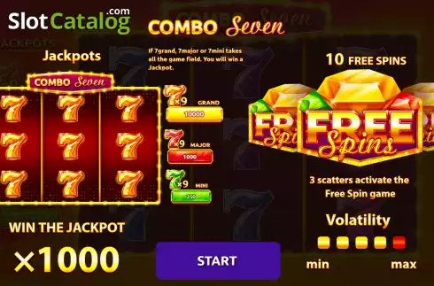 Скрин2. Combo Seven слот