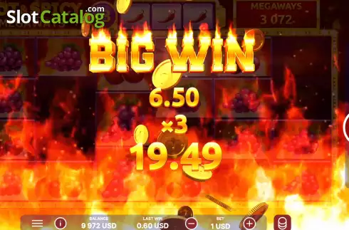 Скрин9. Hot and Spicy Megaways слот