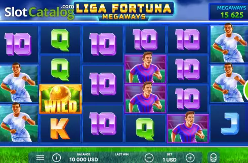 Скрин3. Liga Fortuna Megaways слот
