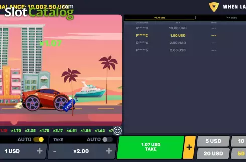 Скрин3. When Lambo слот