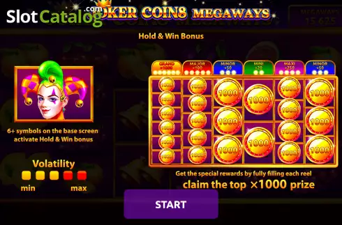 Скрин3. Joker Coins Megaways слот
