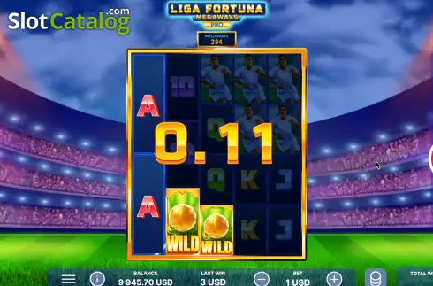 Скрин6. Liga Fortuna Megaways PRO слот