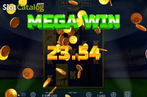 Скрин9. Liga Fortuna Megaways PRO слот