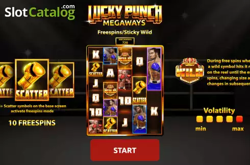Скрин2. Lucky Punch Megaways слот