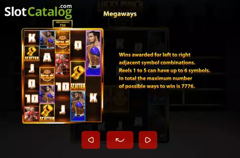 Скрин9. Lucky Punch Megaways слот
