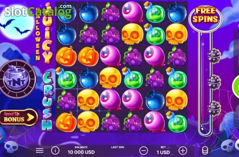 Скрин3. Juicy Crush Halloween слот