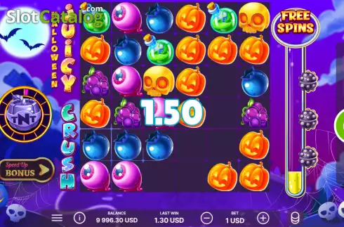 Скрин4. Juicy Crush Halloween слот