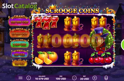 Скрин3. Scrooge Coins слот