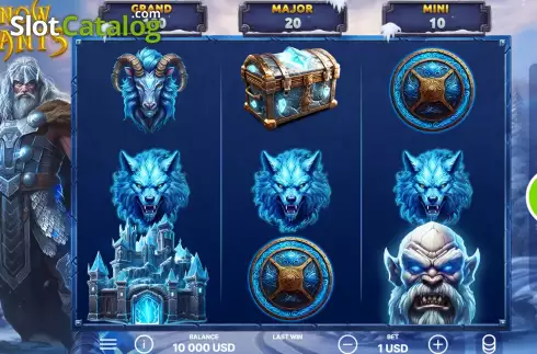 Скрин2. Snow Giants слот