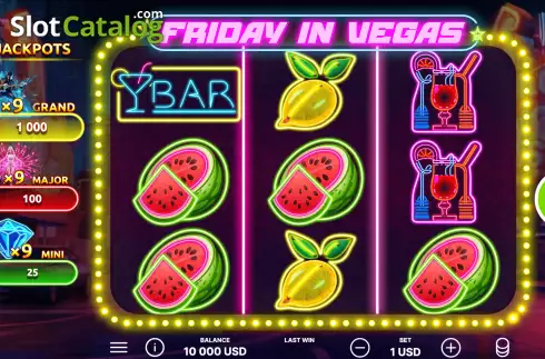 Скрин3. Friday in Vegas слот