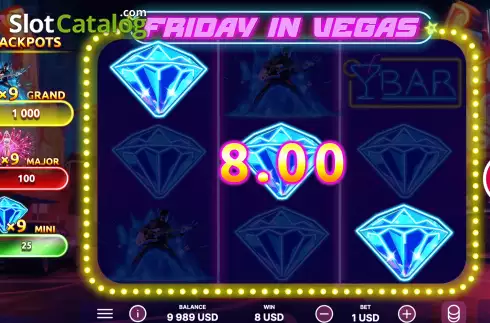 Скрин7. Friday in Vegas слот
