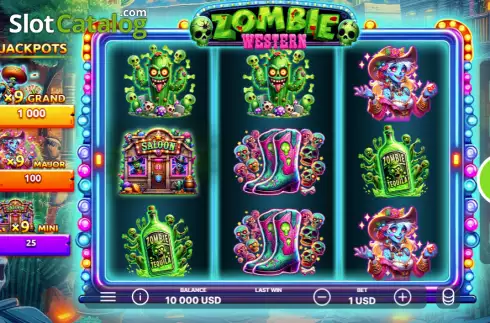 Скрин2. Western Zombie слот