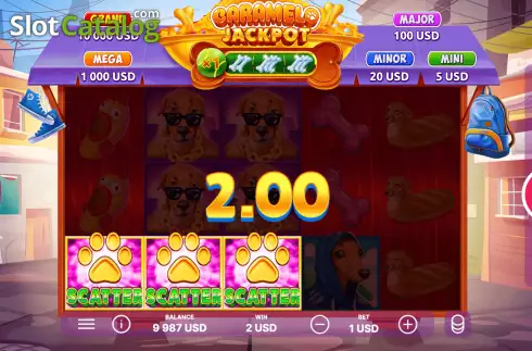Скрин4. Caramelo Jackpot слот