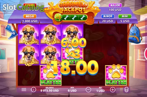 Скрин7. Caramelo Jackpot слот
