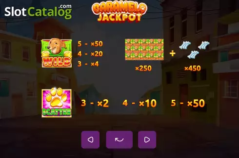 Скрин9. Caramelo Jackpot слот