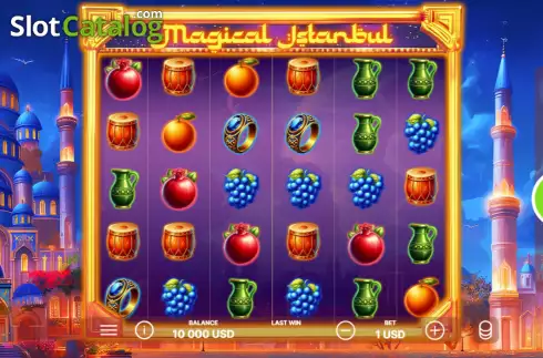 Скрин2. Magical Istanbul слот