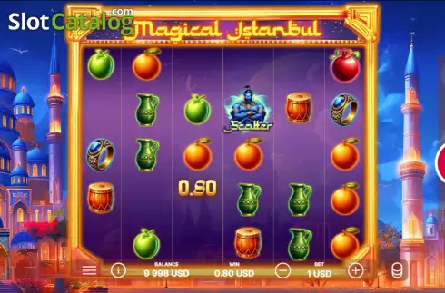 Скрин3. Magical Istanbul слот