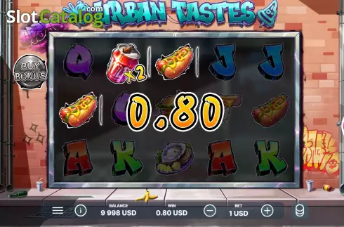 Скрин3. Urban Tastes слот