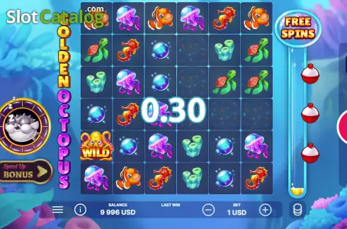 Скрин3. Golden Octopus слот