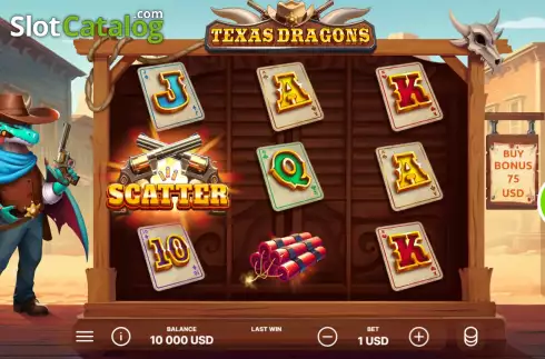 Скрин2. Texas Dragons слот