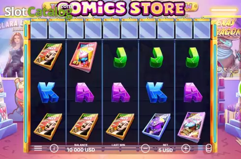 Скрин2. Comic Store слот