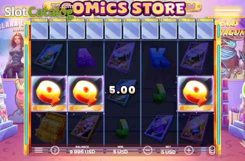 Скрин3. Comic Store слот