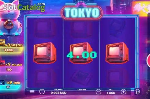 Скрин3. Retro Tokyo слот