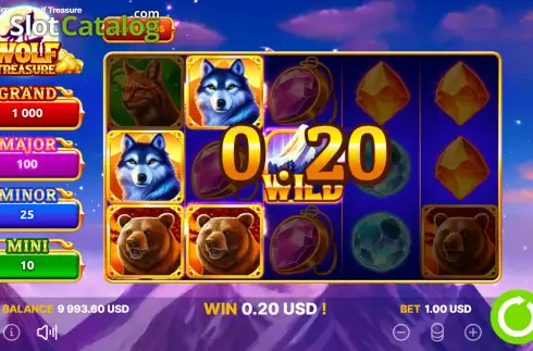 Скрин5. Wolf Treasure (Onlyplay) слот