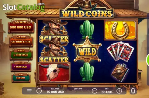 Скрин2. Wild Coins слот