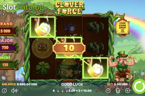 Скрин5. Clover Force слот
