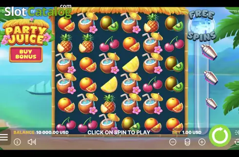 Скрин3. Party Juice слот