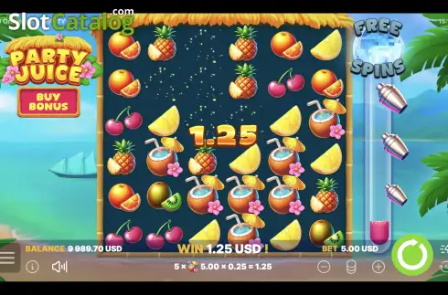 Скрин5. Party Juice слот