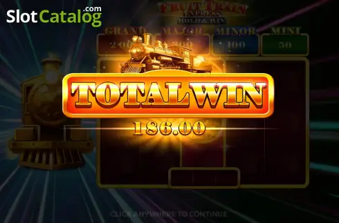 Скрин3. Fruit Train Express: Hold & Win слот
