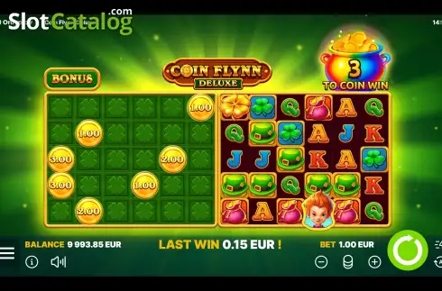 Скрин2. Coin Flynn Deluxe слот