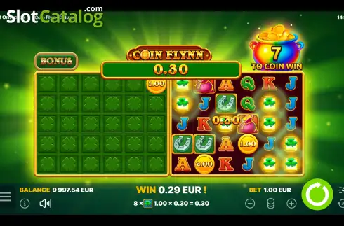 Скрин3. Coin Flynn Deluxe слот