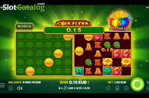 Скрин4. Coin Flynn Deluxe слот