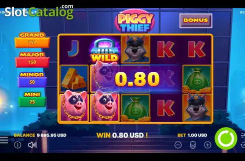 Скрин4. Piggy Thief слот