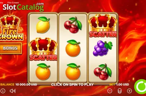 Скрин3. Fire Crown слот