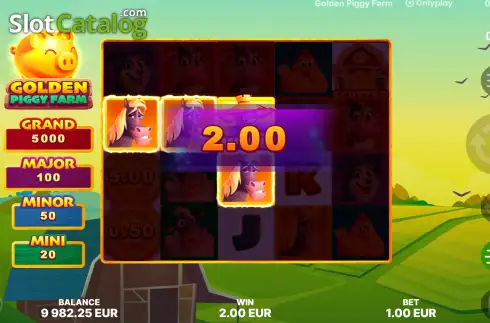 Скрин5. Golden Piggy Farm слот