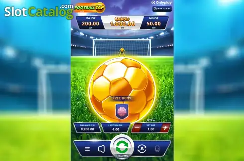 Скрин6. Football Tap слот
