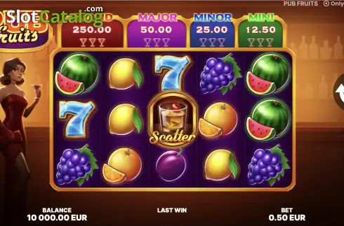 Скрин2. Pub Fruits слот