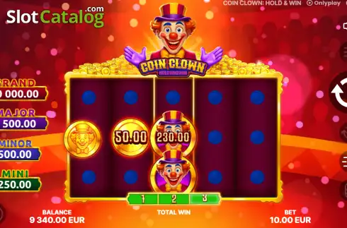 Скрин3. Coin Clown: Hold & Win слот