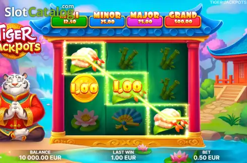Скрин3. Tiger Jackpots слот