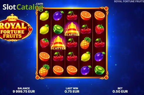 Скрин3. Royal Fortune Fruits слот