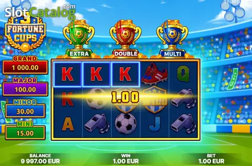 Скрин3. 3 Fortune Cups слот