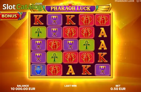 Скрин2. Pharaoh Luck слот