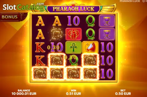 Скрин3. Pharaoh Luck слот