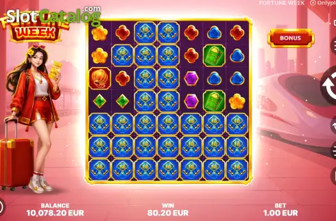 Скрин2. Fortune Week слот