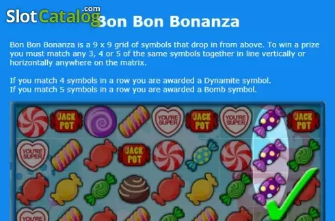 Скрин6. Bon Bon Bonanza слот
