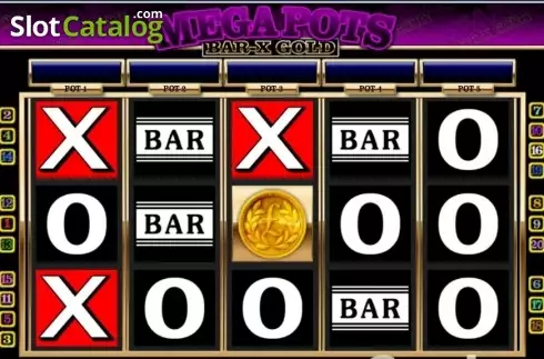 Скрин4. Mega Pots Bar-X Gold слот